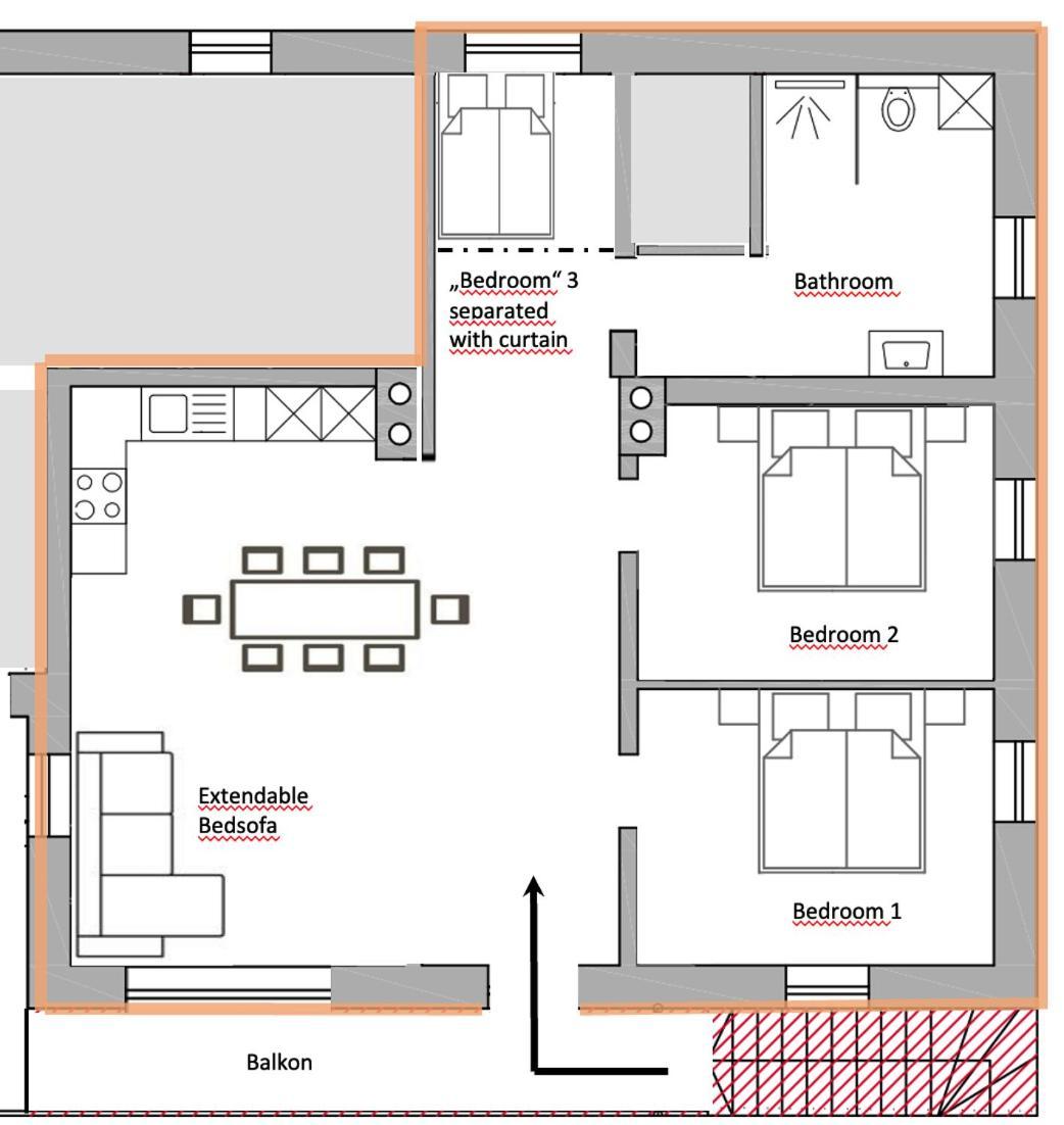 Karwendel Apartments 샤르니츠 객실 사진